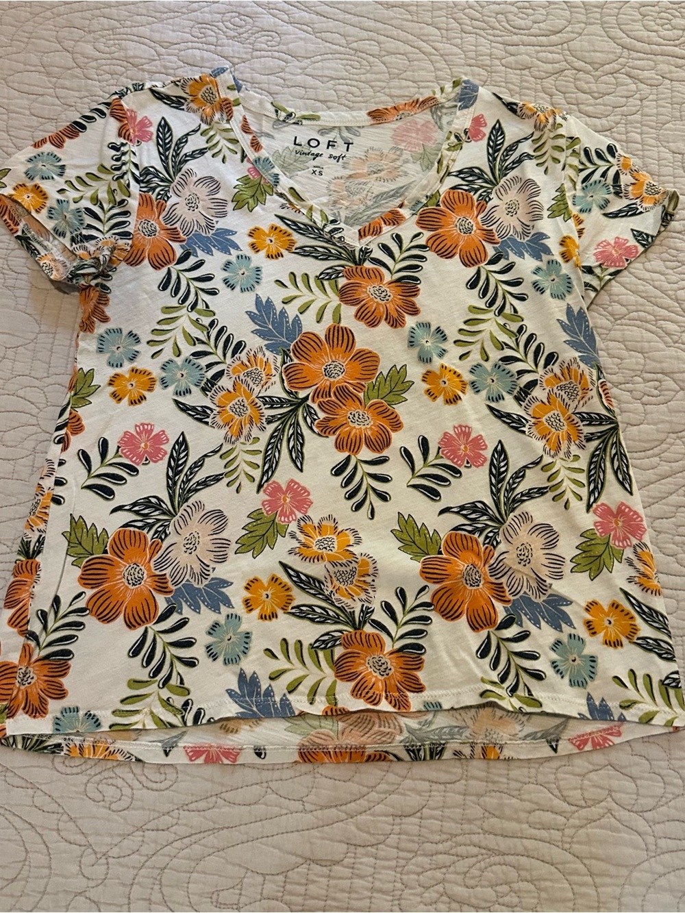 Floral LOFT T-shirt